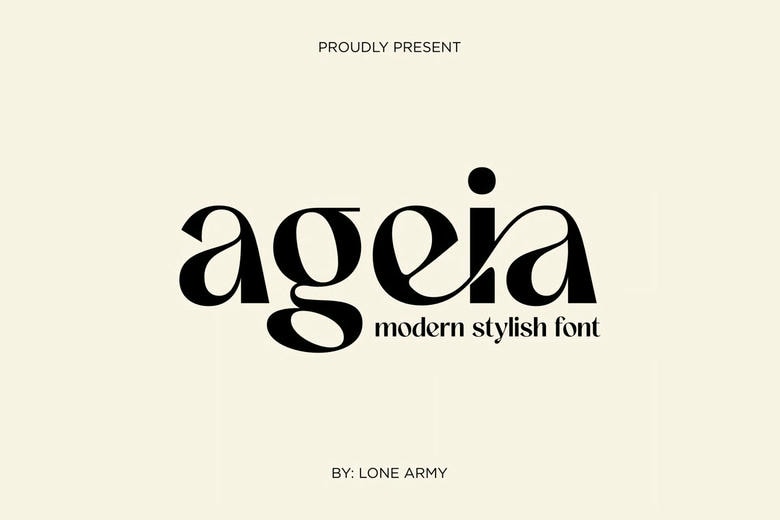 Ageia Font