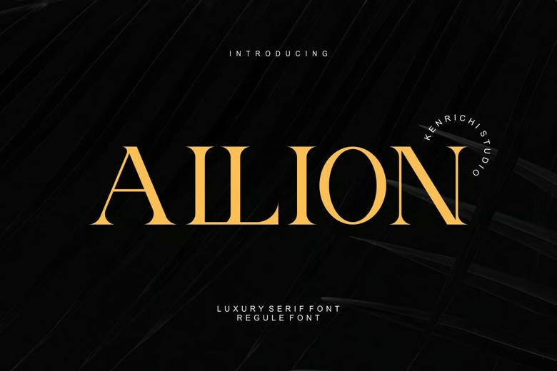 Allion Font