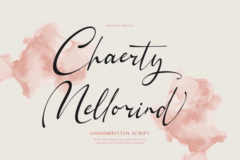 Chaerty Mellorind Font