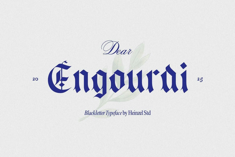 Engourdi Font