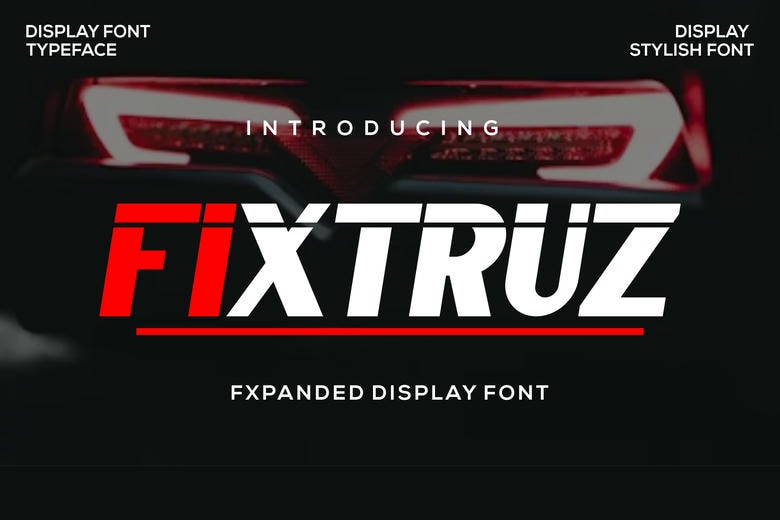 Fixtruz Font