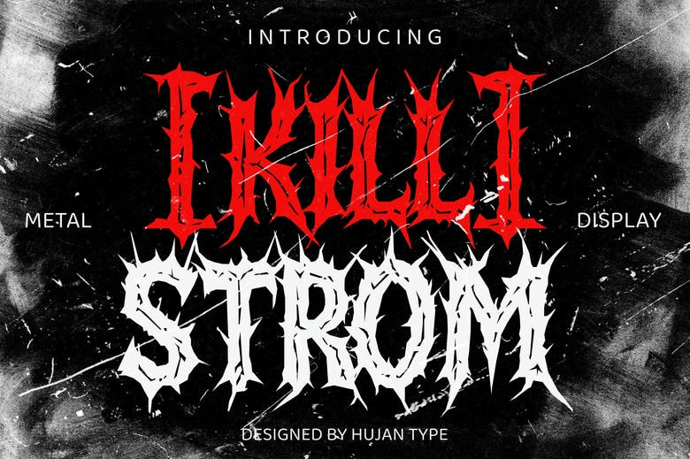 Killstrom Font