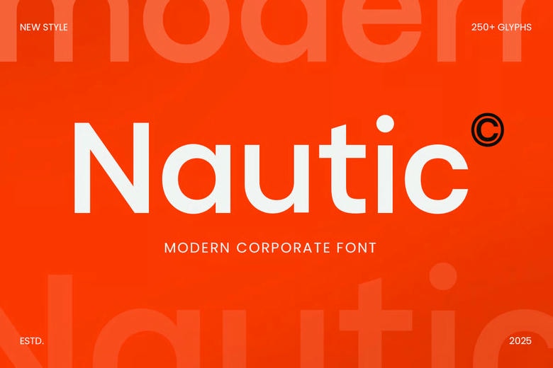 Nautic Font