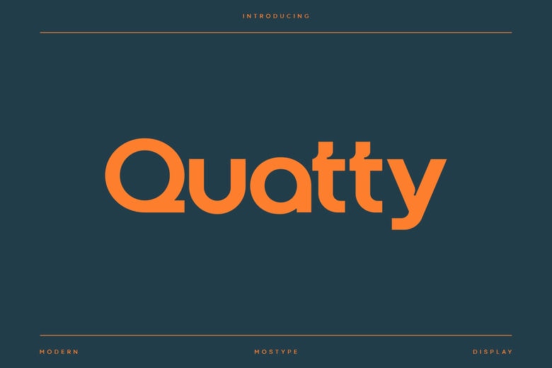 Quatty Font