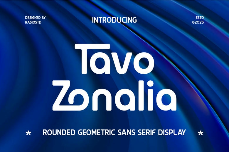 Tavo Zonalia Font