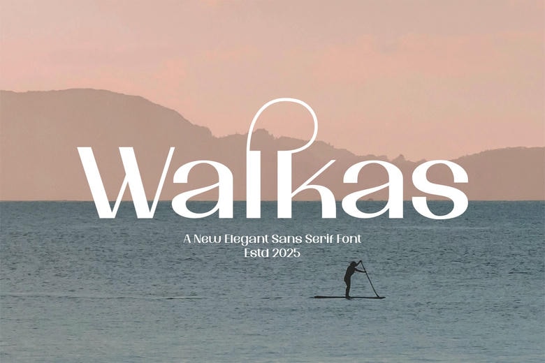 Walkas Font