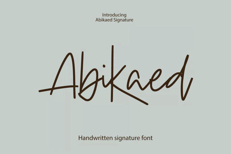 Abikaed Font