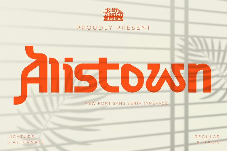 Alistown Font