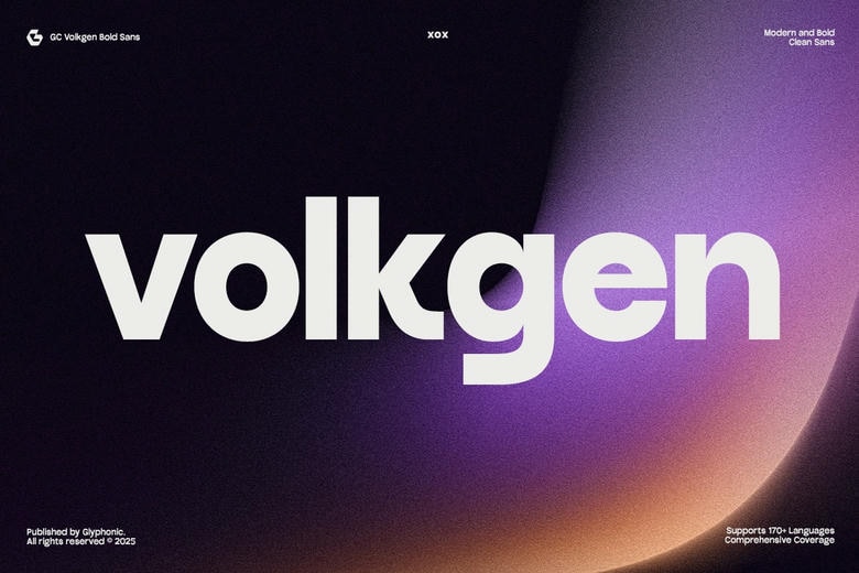 GC Volkgen Font