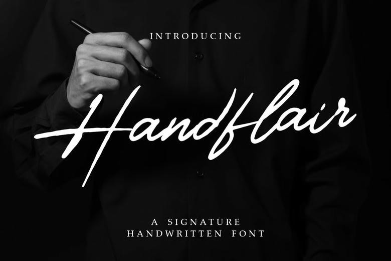 Handflair Font