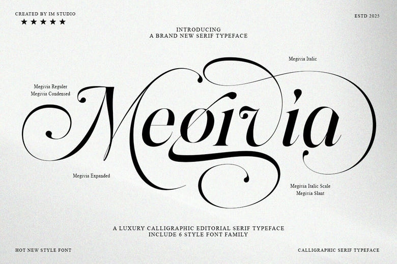 Megivia Font