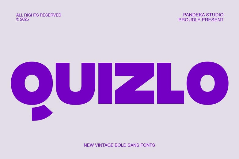 Quizlo Font