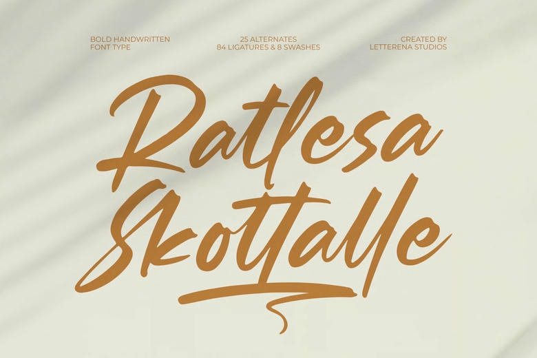 Ratlesa Skottalle Font