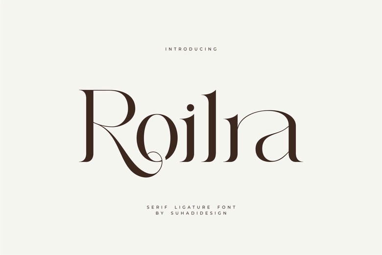 Roilra Font