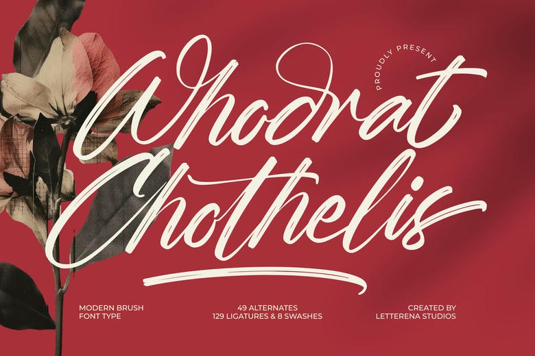 Whadrat Chothelis Font