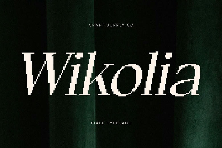 Wikolia Pixel Font