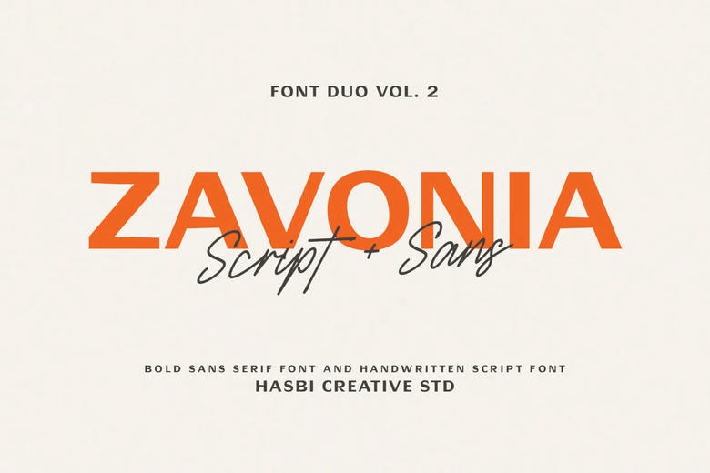 Zavonia Font