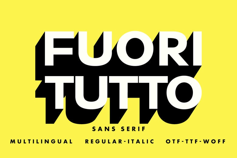 Fuori Tutto Font