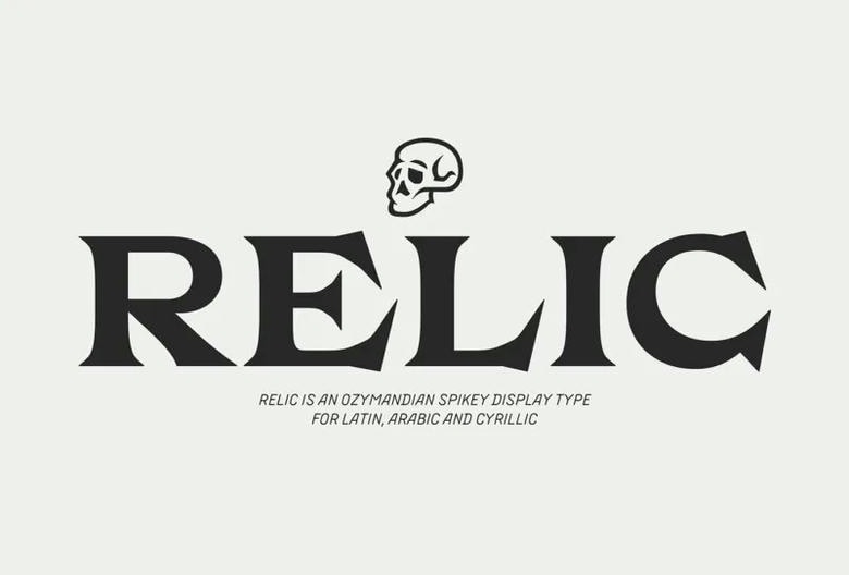 Relic Font