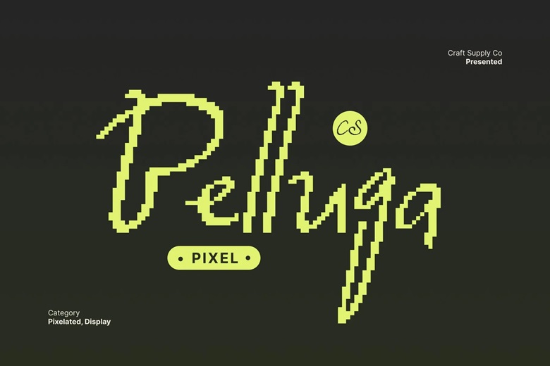 CS Belluga Pixel Font - All Free Fonts