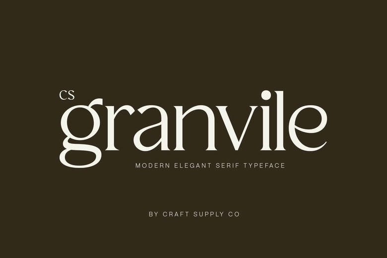CS Granvile Font