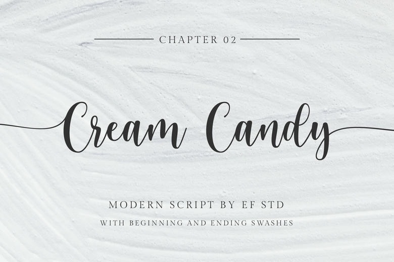 Cream Candy Font