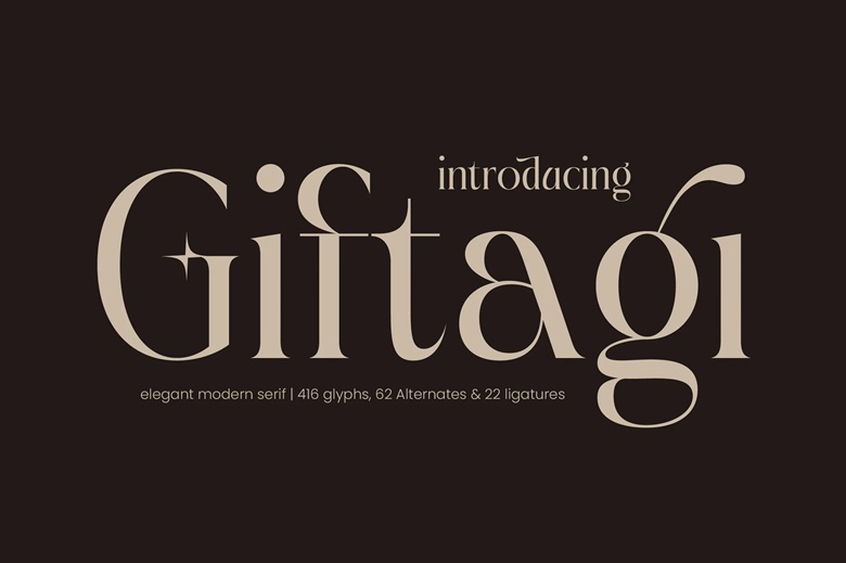 Giftagi Font