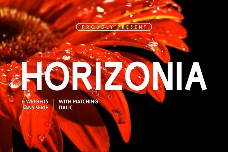 Horizonia Font