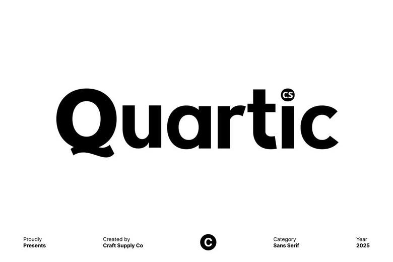 Quartic Font