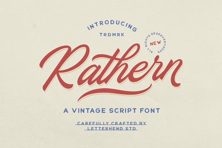 Rathern Font