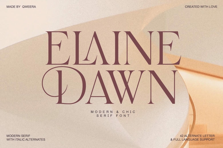 Elaine Dawn Font