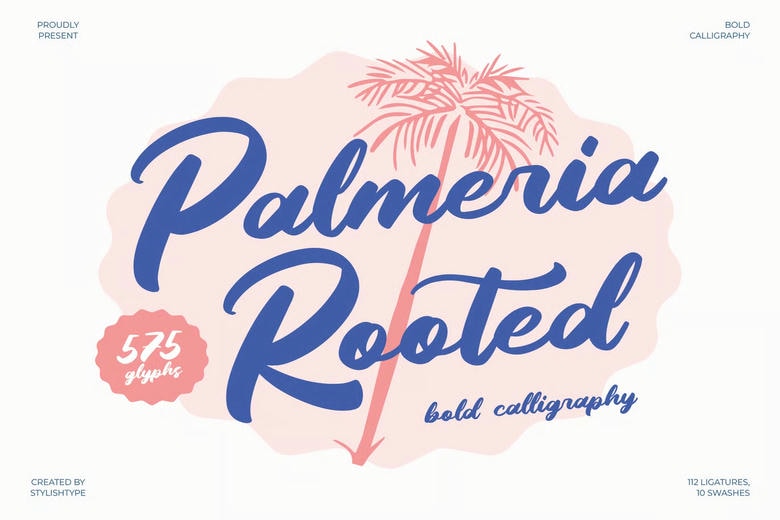Palmeria Rooted Font