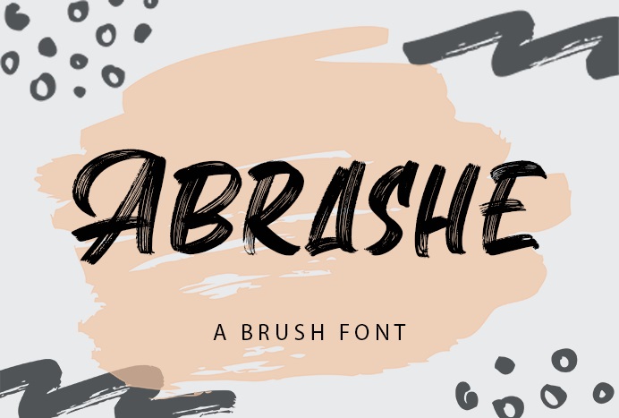 Abrashe Font