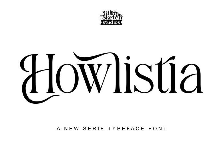 Howlistia Font