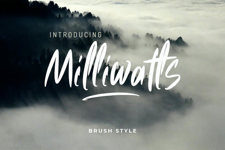 Milliwatts Font