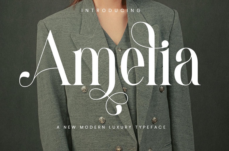 Amelia Serif Font