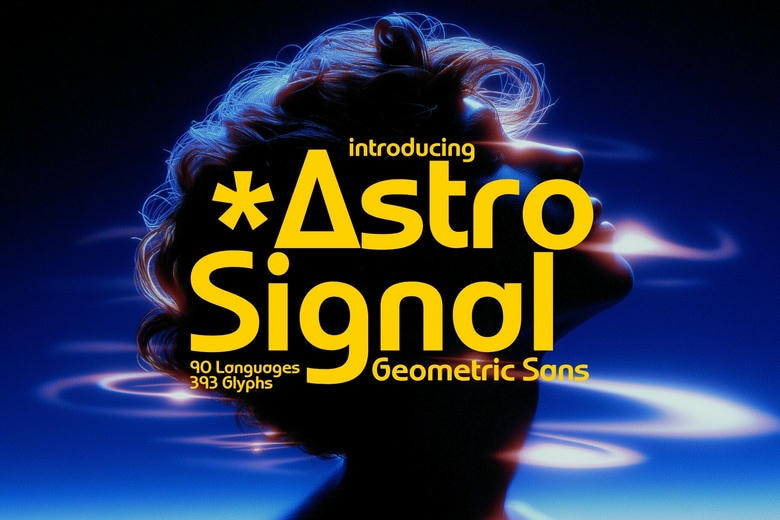 Astro Signal Font