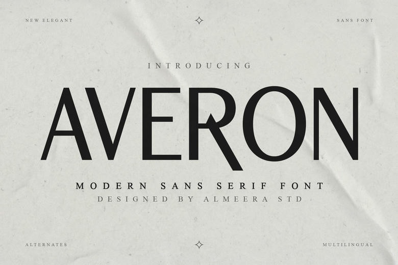 Averon Font