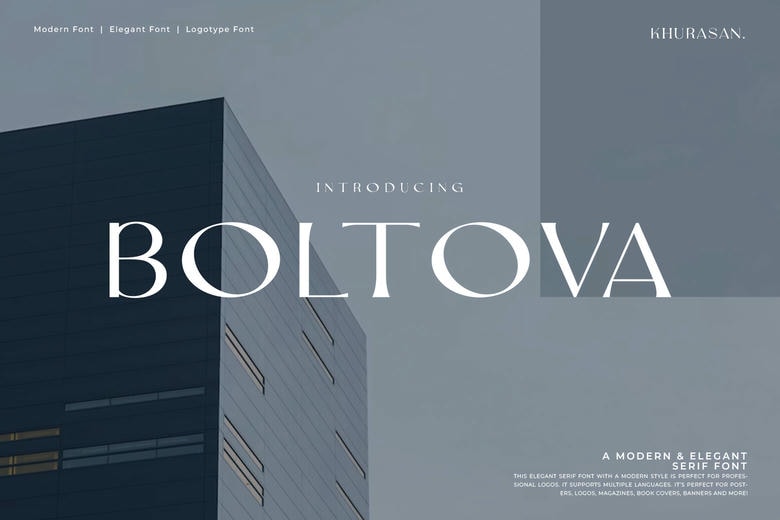 Boltova Font