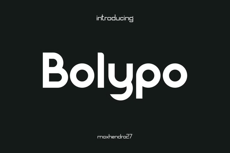Bolypo Font