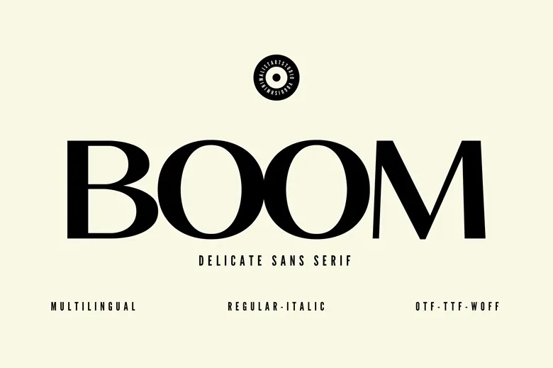 Boom Font