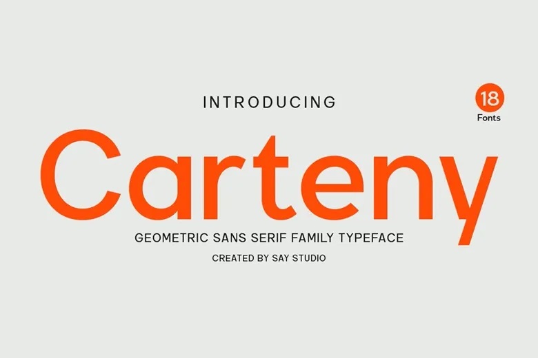 Carteny Font
