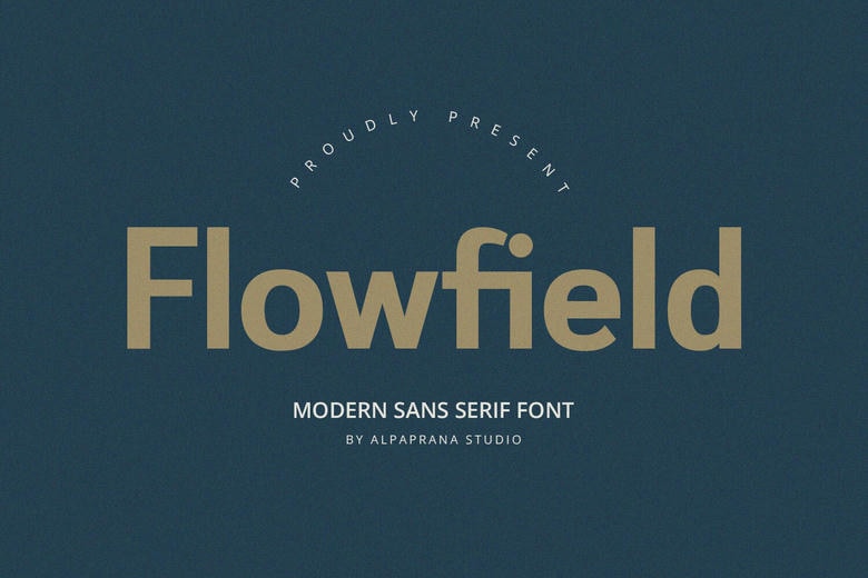 Flowfield Font