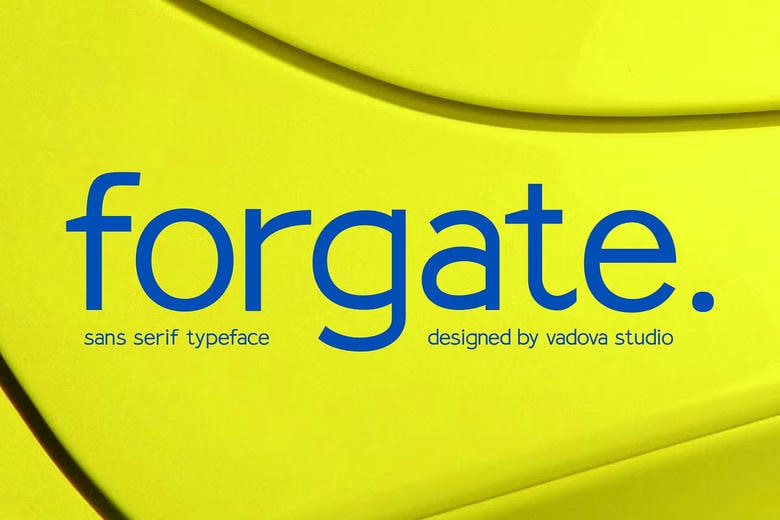 Forgate Font