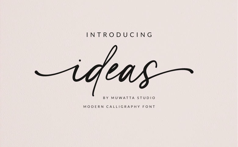 Ideas Font