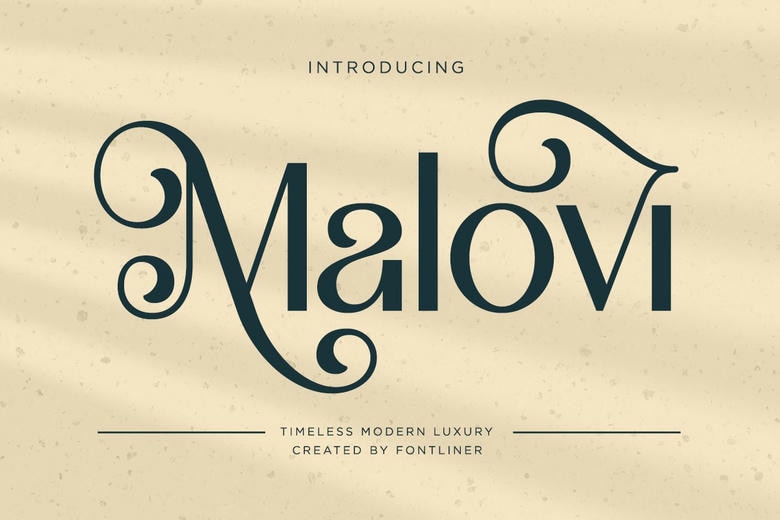 Malovi Font