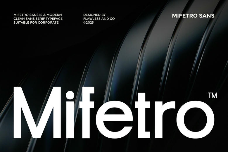 Mifetro Font