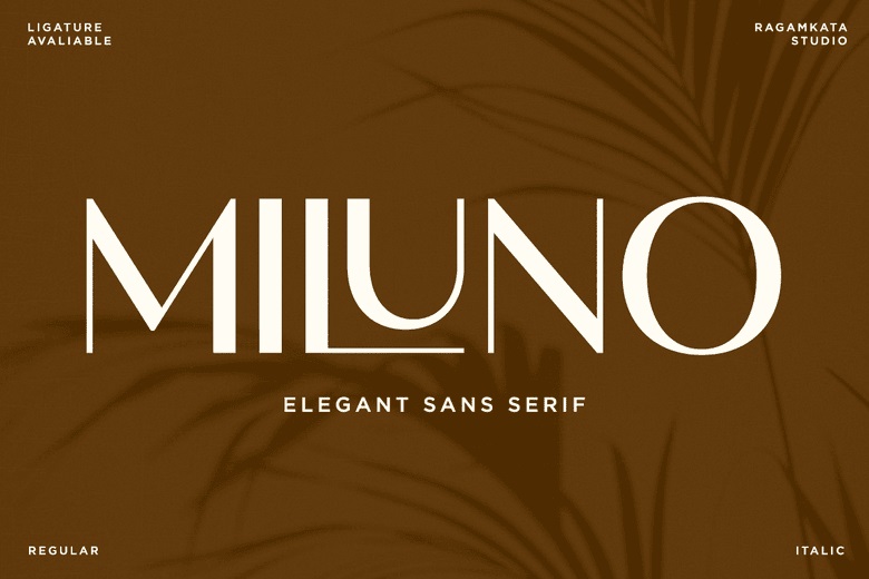 Miluno Font