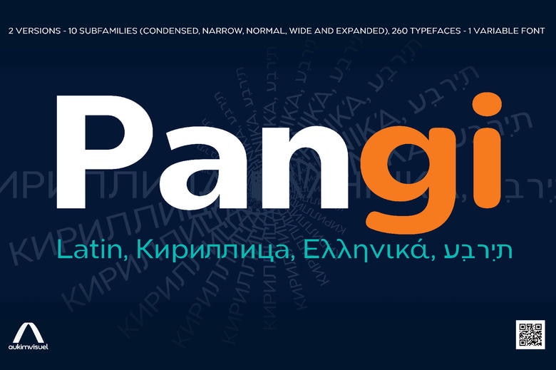 Pangi Font Family