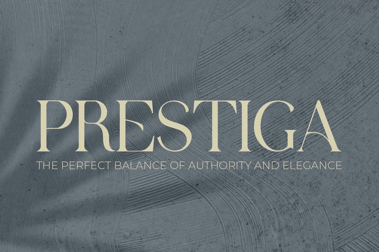 Prestiga Font